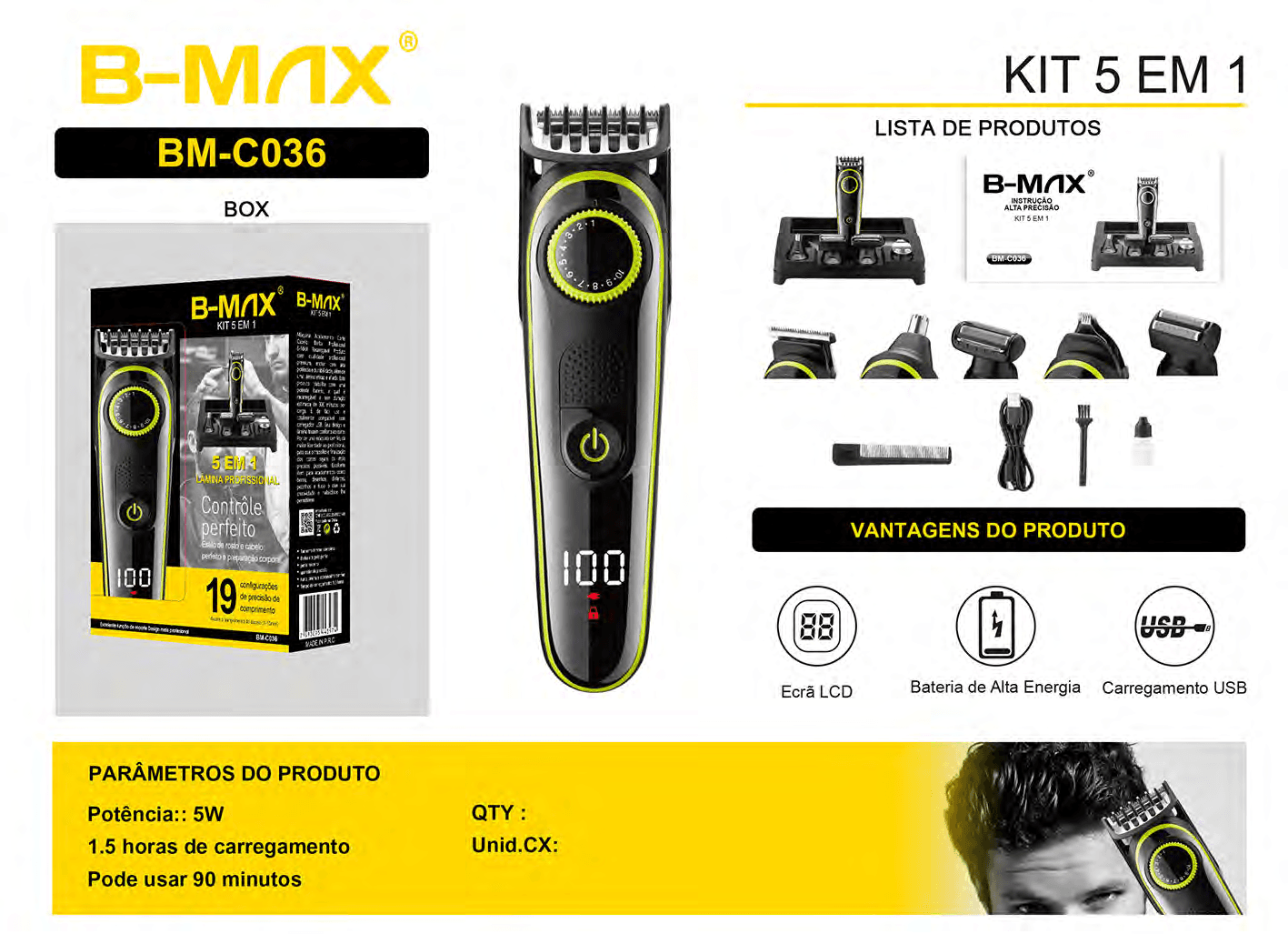 Kit 5 em 1 BM-C036