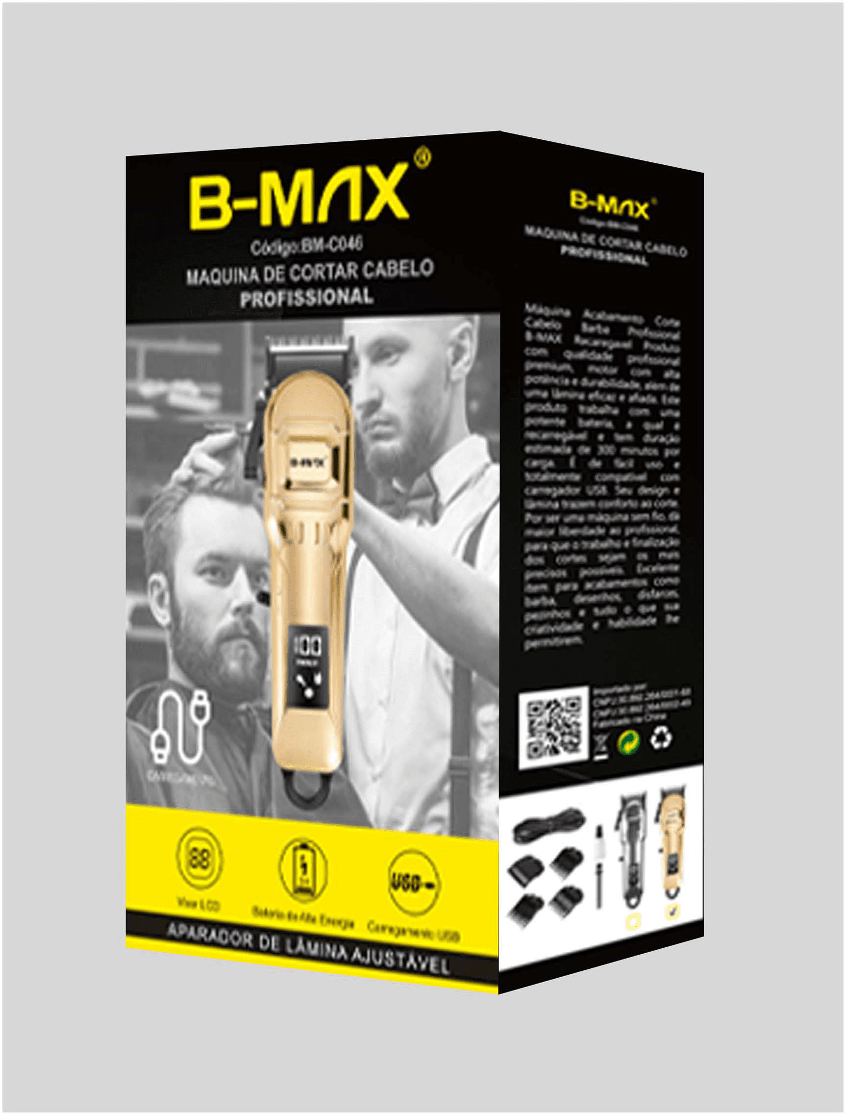 Máquina de Cortar Cabelo BM-C046