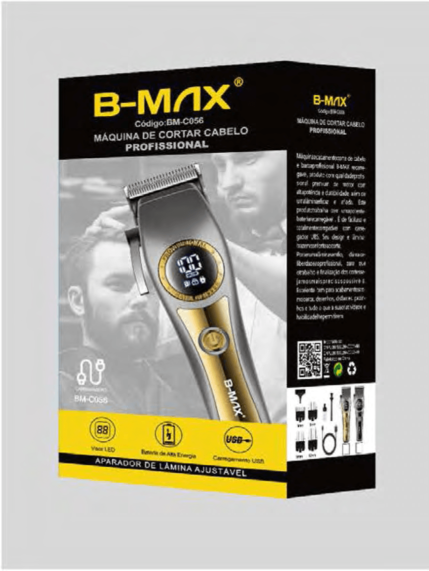 Máquina de Cortar Cabelo BM-C056