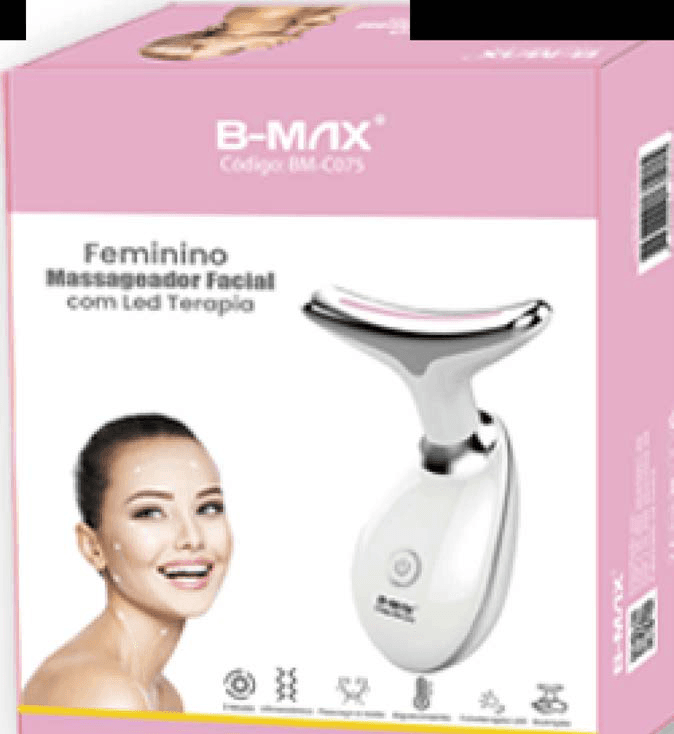 Massageador Facial com Led Terapia BM-C075